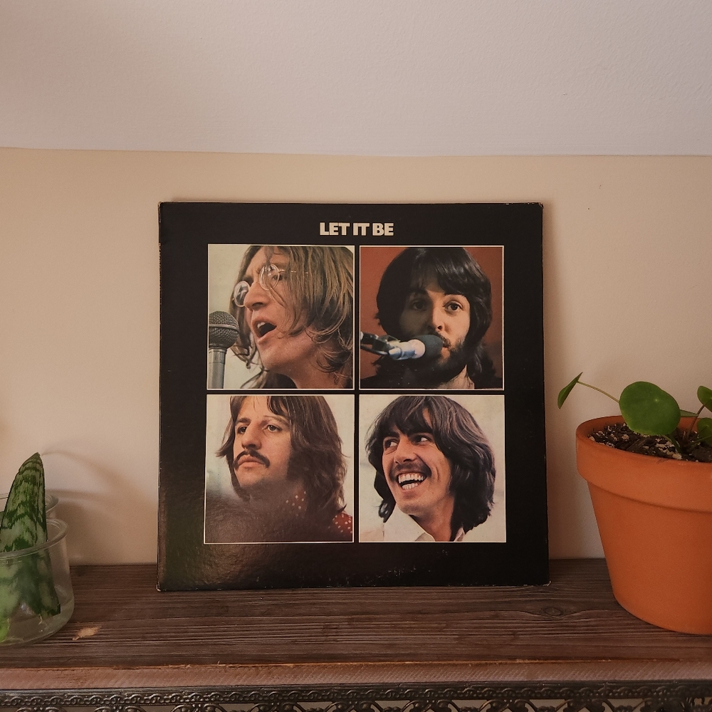 The Beatles Let It Be Vinyl Record